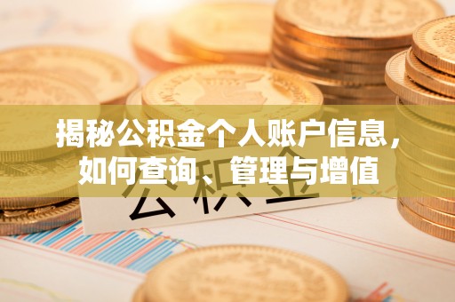 彝良揭秘公积金个人账户信息，如何查询、管理与增值
