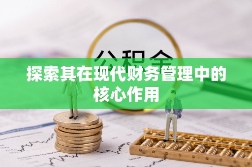 彝良探索其在现代财务管理中的核心作用