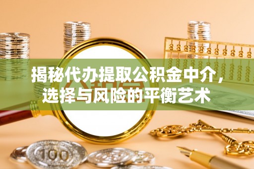 彝良揭秘代办提取公积金中介，选择与风险的平衡艺术