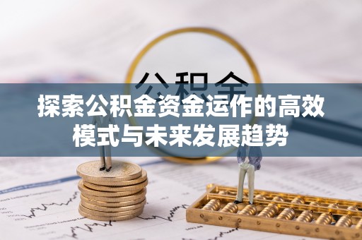 彝良探索公积金资金运作的高效模式与未来发展趋势