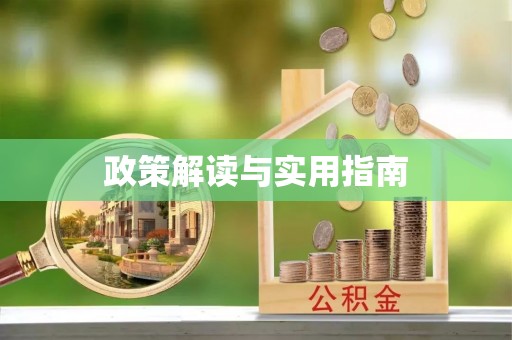 彝良政策解读与实用指南